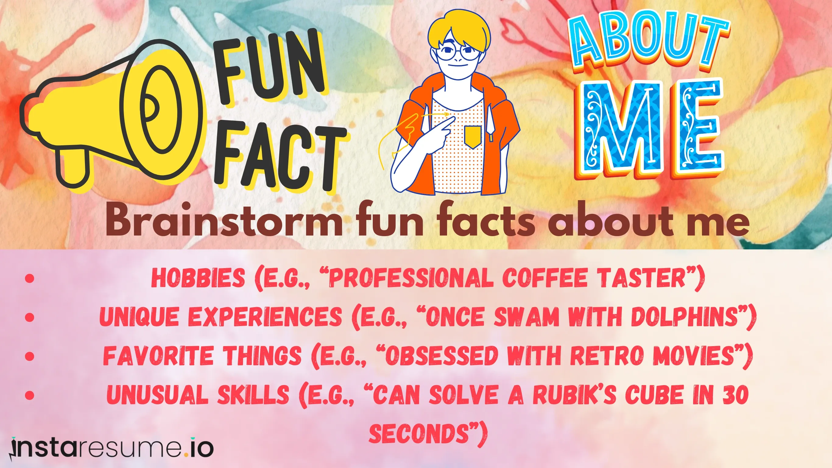 Tell Me Three Fun Facts: 3 Quick + Easy Fun Facts to Share in Your Interview